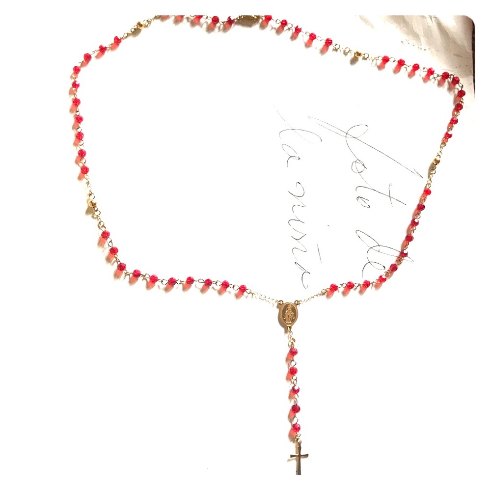 Rosary necklace